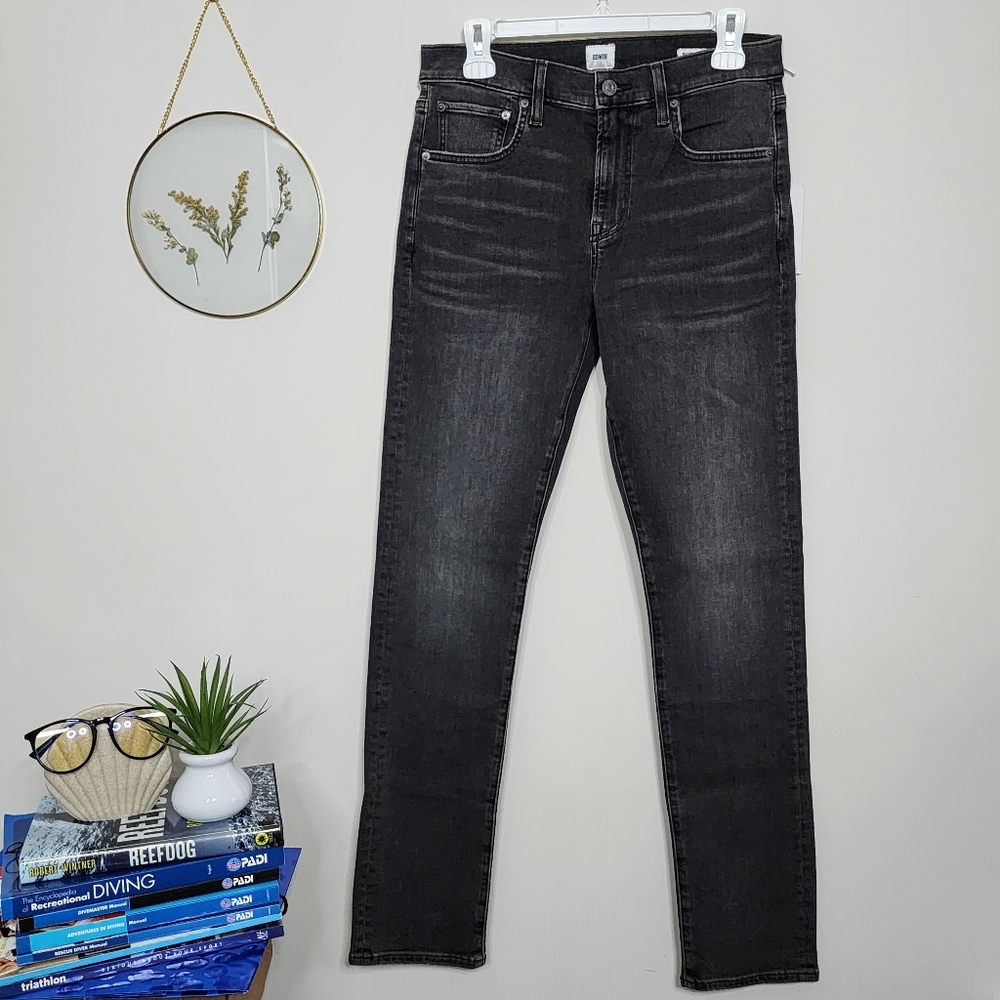 NWT EDWIN JEANS MADDOX SLIM IN COAL SIZE 29